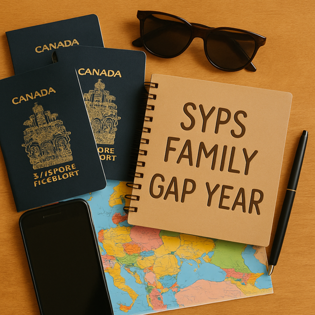 Surviving the Syps: Planning Edition: Family Gap Year Itinerary